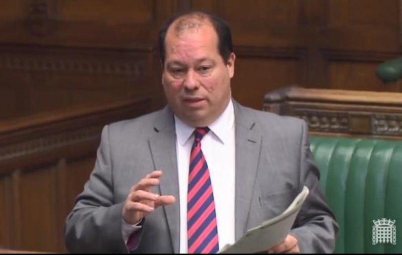 Gerald challenges th Government on DWP jobs in Merthyr Tydfil