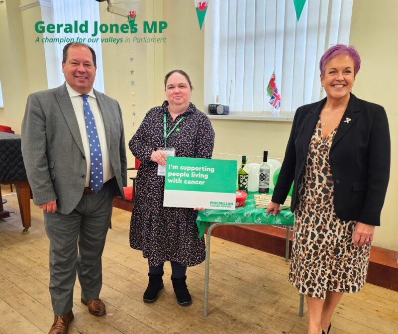 Image of Gerald Jones MP and others.